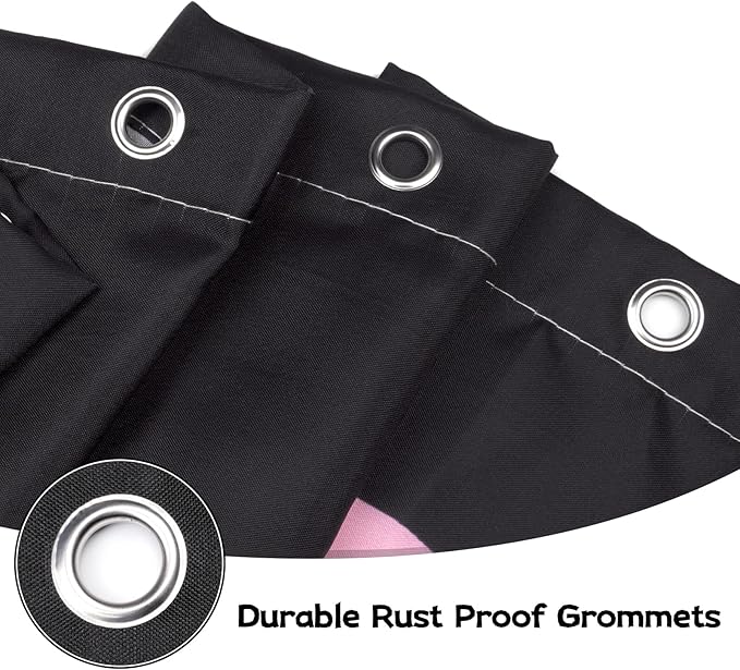 Black Cat Shower Curtain for Bathroom, Cute Cat Print Bathrooms Curtain, Waterproof Polyester Fabric Bathroom Home Decor with 12 Hooks, 71 x 71 Machine Washable (Black)