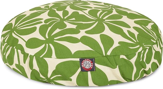Sage Plantation Medium Round Indoor Outdoor Pet Dog Bed With Removable Washable Cover By Majestic Pet Products