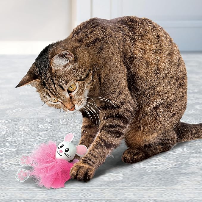 KONG Flingaroo Tutu Catnip Cat Toy, Assorted