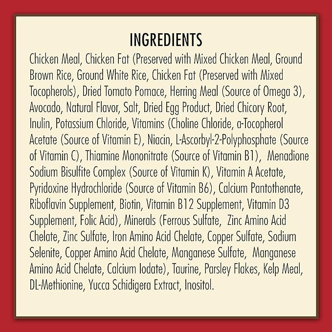 AvoDerm Chicken & Herring Meal Adult Dry Cat Food, 3.5lb bag