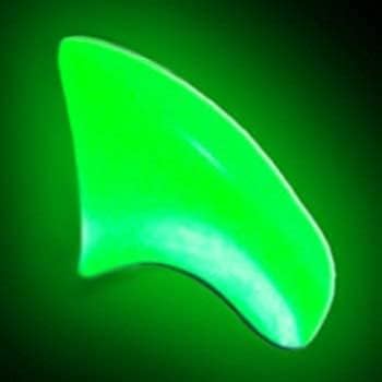 40 Pack Soft Nail Caps for Cat Claws Green Glow in The Dark Large