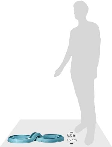 Coastal Pet Turbo Track Cat Toy - Cat Ball Toy & Racetrack - Easy Assembly - Slate Blue (1 Pack)