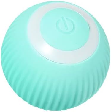 Pet's Interactive Cat Toys Ball, Self-Moving and Auto-Rolling Balls for Indoor Playing Stimulate Your Kitten Hunting Instincts, Mouse for Cats(Pink, Blue)(Blue)