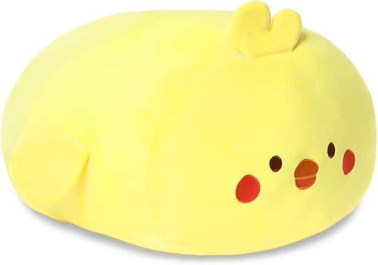 Anirollz Stuffed Animal Plush Toy – 20" Jumbo Plush Doll | Soft, Squishy, Cute, Comfort, Safe | Birthday Gift Pillow with Cute Character Yellow Chick Chickiroll
