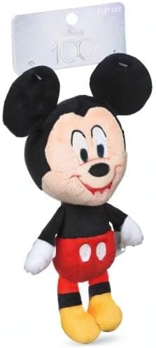 Mickey Mouse Cat Kicker Toy with Catnip, 9in | Disney Cat Toys | Fun Cat Kicker Style Plush Toy with Catnip and Crinkle for Cats Inspired by Disney Mickey and Friends