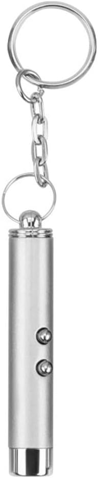 2-in-1 Cat Pet Toy Red LED Pointer Pen White Flashlight Torch Interactive Training Pen for Cat Dogs