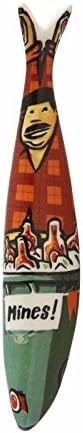 Bordallo Pinheiro Decorative Ceramic Sardines Sardinha de Ceramica Made in Portugal (Beer Salesman)