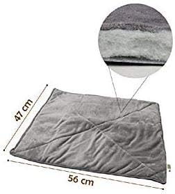 Pet Magasin Cat Thermal Bed Self-Heating Pads for Small Pets, [2-Pack Combo] One Medium (22" x 18.5") and One Small (17'' x 11'')