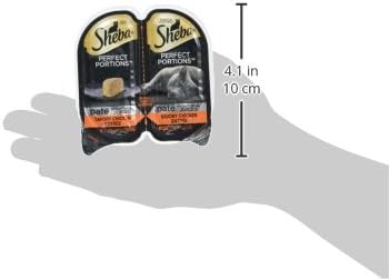 Sheba Perfect Portions Pate In Natural Juices Signature Savory Chicken Entrée Twin Pack Wet Cat Food, 2.6 Oz