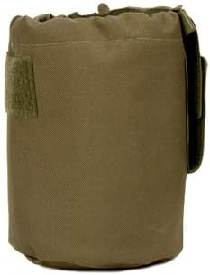 3VGEAR Folding MOLLE Dump Pouch - Tactical Recovery Dump Bag with YKK Annex Clips, Reinforced MOLLE and Rugged 600D Water-Resistant Polyester Drop Pouch