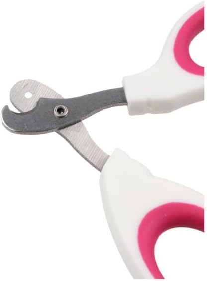 3Pcs Pet Nail Clippers for Small Animals, Professional Cat Dog Nail Trimmer Scissors with Non-Slip Handle, Portable Puppy Kitten Claws Trimmer Pet Grooming Tool