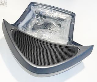 100-Count Waste Drawer Liners for Automatic Self-Cleaning Litter Boxes, Compatible with Robot Models 3 & 4, 9-11 Gallon Capacity, Clear for Easy Monitoring