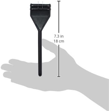 Mars Coat King Detangle and Pet Stripper Grooming Tool, Stainless Steel with Plastic Handle, Made in Germany, 2 Blade