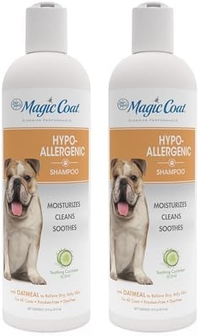 Four Paws Magic Coat Dog Shampoos for Dogs, Dog Grooming Supplies, Dog Bathing Supplies, Made in USA (Pack of 2)