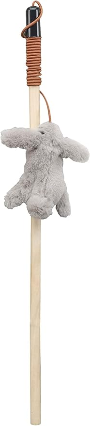 Ethical Pets Bulk Buy (3-Pack) Skinneeez Forest Friends Wand for Cats 12 inch Rabbit, Duck Or Chipmunk 2727