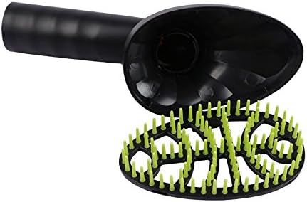 Pet Hair Brush, 1.25"(32mm) Vacuum Cleaner Attachment for Dog & Cat Grooming, 360-degree Rotatable Head, Easy to Wash, Fits Most Vacuum Cleaners, Green