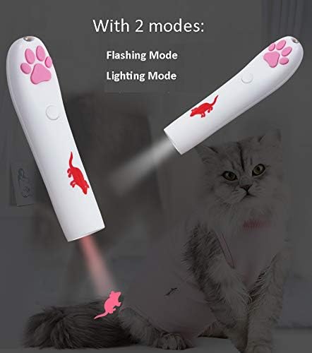Winod Dog Cat Interactive Play Training Toy with Vivid Mouse Pattern, Electronic Toys for Stimulating Exercise for Cats