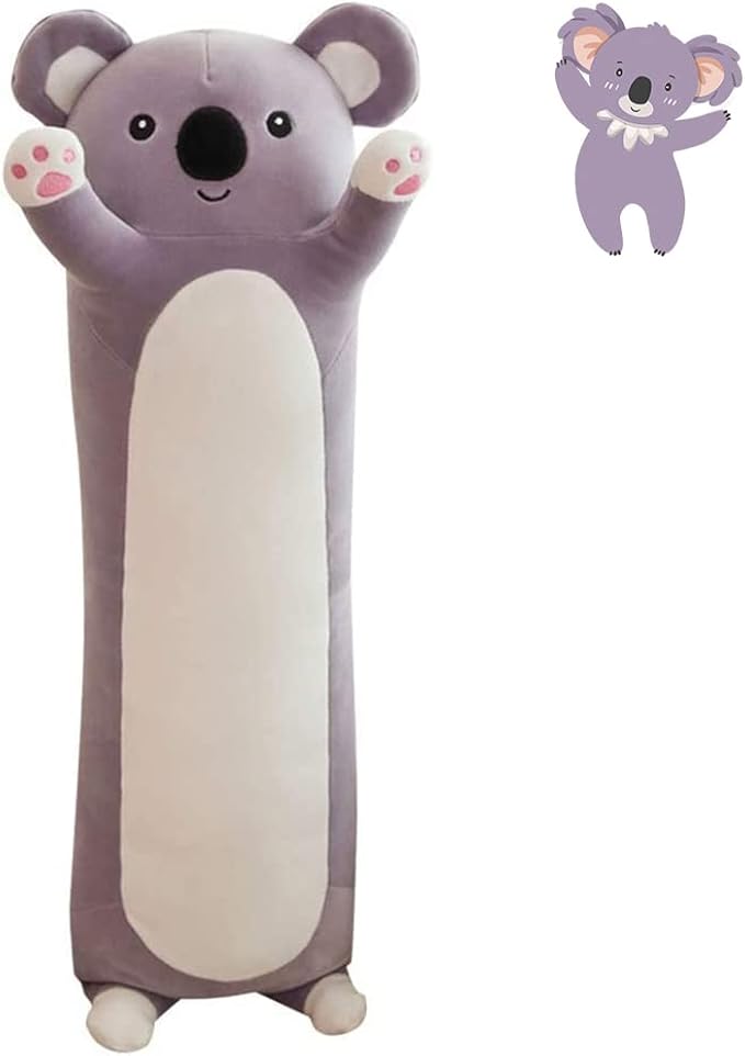 Plush Koala Toy Stuffed Animal Kids Plush Toy Pillow Gift for Kids and Girls (110cm)