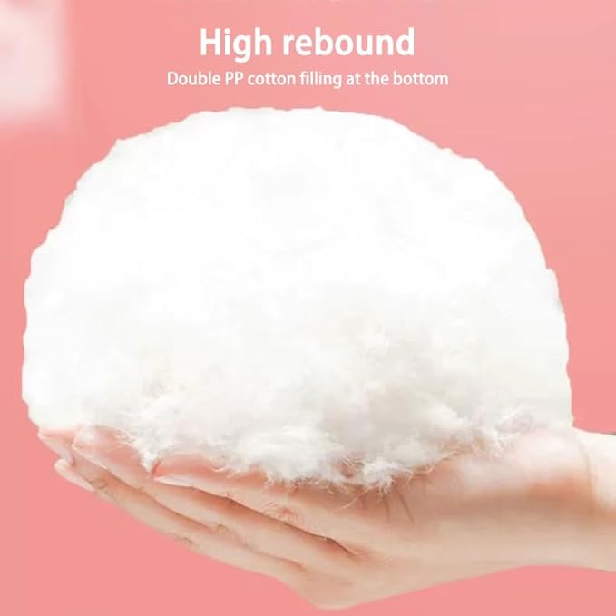 Cat Beds for Indoor Cats, Dog Bed, Cat Bed, Machine Washable, Fluffy Round Pet Bed Non-Slip, Autumn and Winter Warmth, Cuddler Cushion Self Warming (Grey, 48 inch)