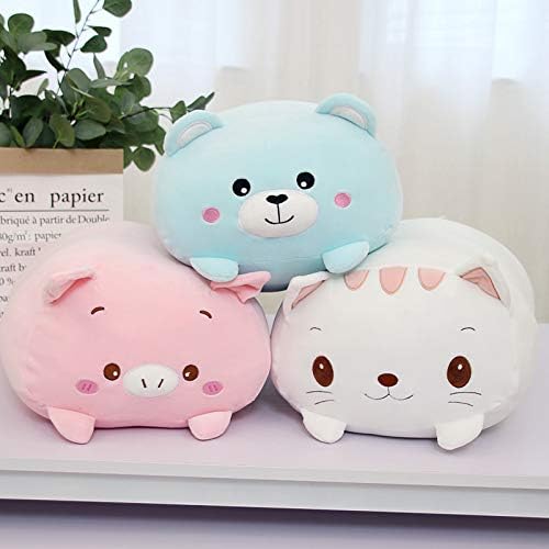 Cute Plush Cat Squishy Animal Pillow, Super Soft Cat Hugging Toy, Kids Kawaii Sleeping Cat Pillow - Gifts for Home Decor - 8-Inch
