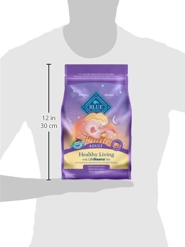 Blue Buffalo Tastefuls Active Cat Dry Cat Food, Made in the USA with Natural Ingredients, Chicken & Brown Rice Recipe, 3-lb. Bag