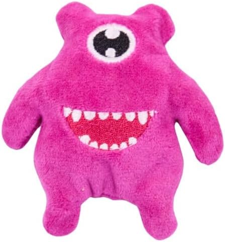 NEON Monster Mice: 5pc Catnip Cat Toy Set (Cyclops-Mouse, Dracu-Mouse, Franken-Mouse, Mum-Mouse, Skele-Mouse)