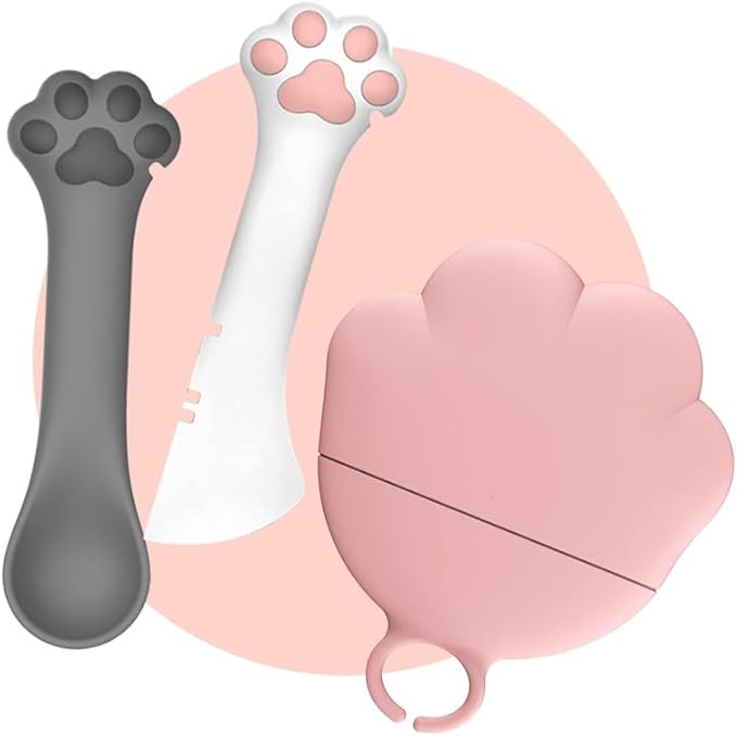 3Pcs Can Lids Supplies Set,Many Sizes Dog Cat Food Can Lids,Food Safe BPA Free Pet Food Can Covers for Pets Dogs Cats Feeding Can (White)