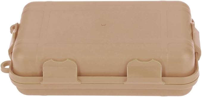 Alomejor Dry Box Survival Storage Box Dustproof Pressure Proof Outdoor Survival Equipment Sealed Container Box for Outdoor Survival