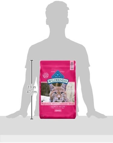 Blue Buffalo Wilderness Natural High Protein Grain Free Salmon Dry Food for Adult Cats 11 lbs.