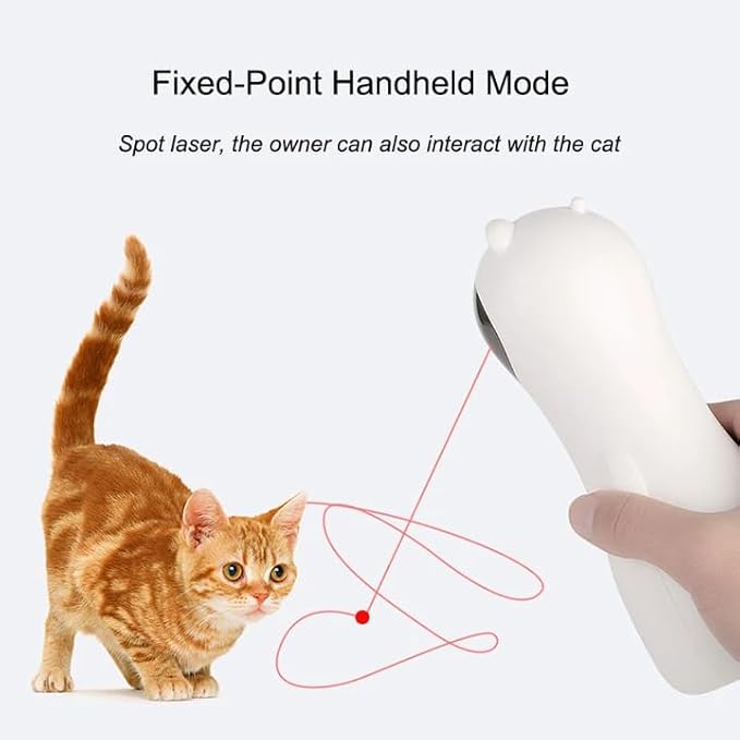 Robot Activity Electric Interactive Movement Automatic Rotating Cat Laser Toy Pets Toys and Accessories
