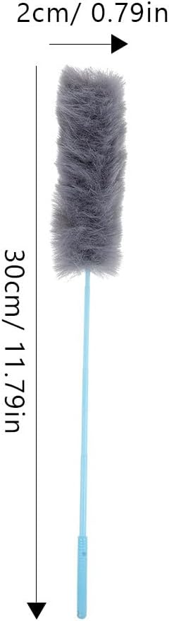 POPETPOP 10 Pcs Plush Cat Teaser Toys, String Cat Plush Wand for Cat Training, Cat Interactive Toys, Cat Playing Toy for Kitten Funny Exercise