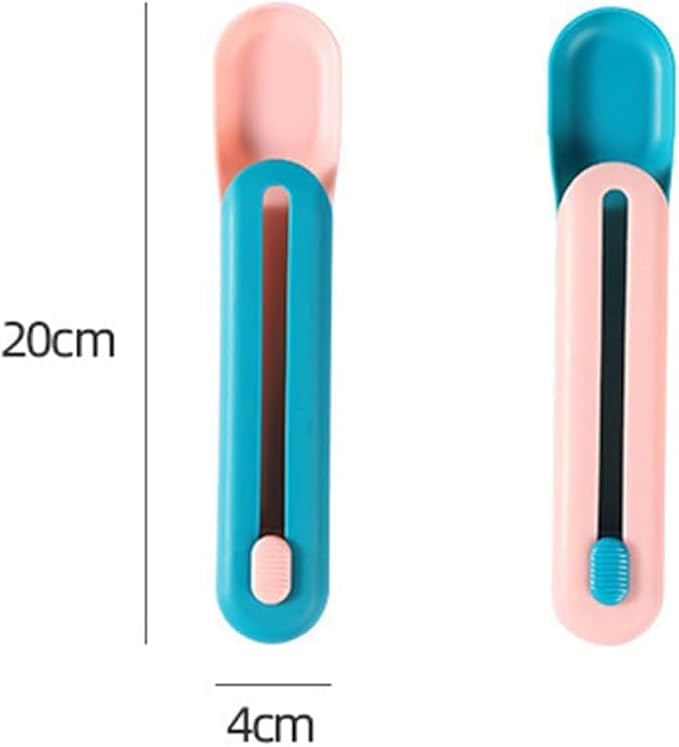 White Cat Strip Squeeze Spoon, Pet Spoons Cat Feeder,Cat Wet Food Spoon Feeding Pet Food Spoon Cat Snack Spoon for Lickable Wet Cat Treats Pet Liquid Snack Feeding,Feeding and Watering Supplies