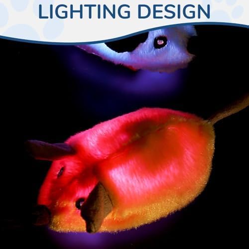 Remote Control Mouse Toy,2024 New Remote Control Cat Toys Mice Electronic Moving Toy,Interactive Cat Toy Mouse Moving Cat Toys for Indoor Cats