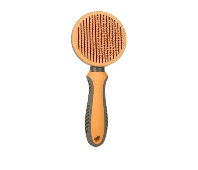 Pet Grooming Tool Needle Brush, Self Cleaning Slicker Brushes for Pet Grooming, Remove Undercoat, Shedding Hair from Long or Short Hair Pro.