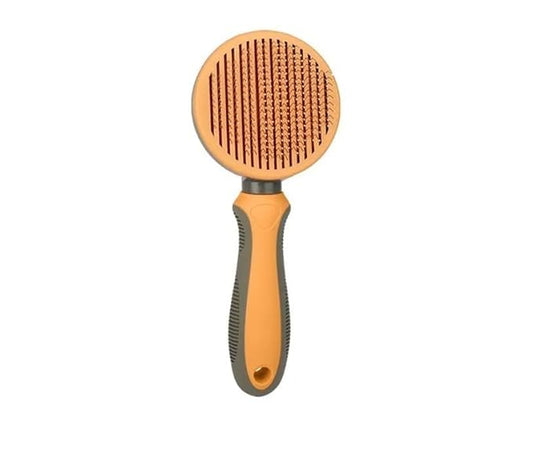 Pet Grooming Tool Needle Brush, Self Cleaning Slicker Brushes for Pet Grooming, Remove Undercoat, Shedding Hair from Long or Short Hair Pro.