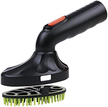 Pet Hair Brush, 1.25"(32mm) Vacuum Cleaner Attachment for Dog & Cat Grooming, 360-degree Rotatable Head, Easy to Wash, Fits Most Vacuum Cleaners, Green