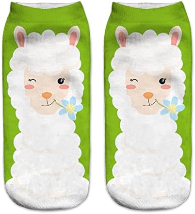 Benefeet Sox Womens Girls Funny Crazy Ankle Socks - Fun Novelty 3D Print Pattern Silly Cute Animal Food