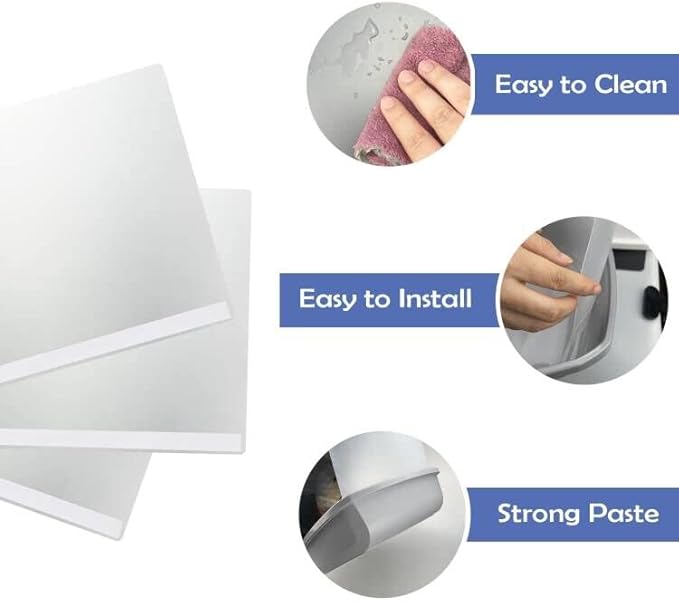 3 Pcs Cat Litter Box Pee Shields, Easy Clean Anti-Splashing Flexible Litter Pan Pee Shields for Open Top Litter Pan - Litter Box Not Included