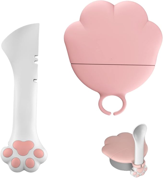 2Pcs Can Lids Supplies Set,Many Sizes Dog Cat Food Can Lids,Food Safe BPA Free Pet Food Can Covers for Pets Dogs Cats Feeding Can (white-2)