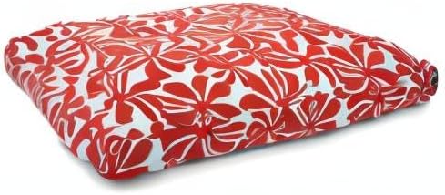 Red Plantation Large Rectangle Indoor Outdoor Pet Dog Bed With Removable Washable Cover By Majestic Pet Products