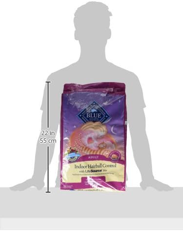 Blue Buffalo Tastefuls Hairball Control Natural Adult Dry Cat Food, Chicken, 15lb bag