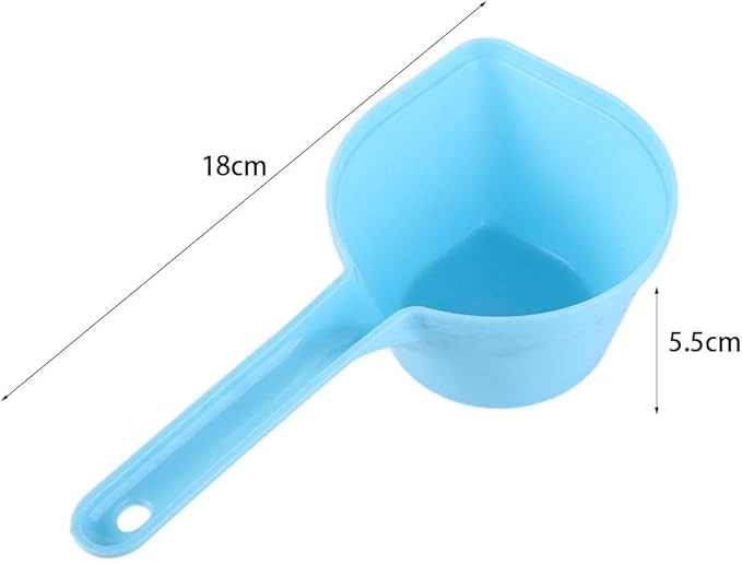 Kopida 3pcs Colorful Dog Cat Pet Food Scoop, Food-Grade Pet Feeding Scoop Measuring Cup