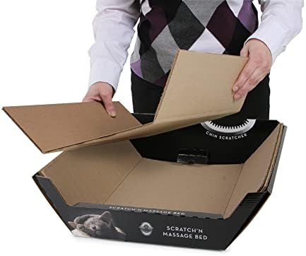 Omega Paw Ripple Board Scratch'n Massage Bed