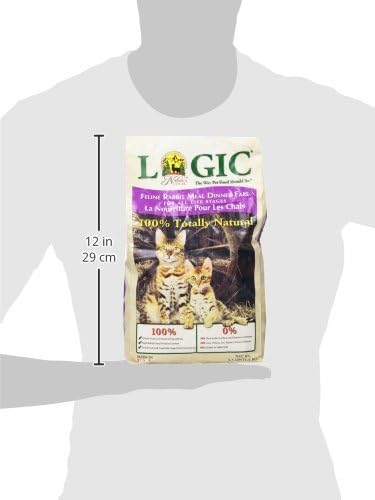 Nature's Logic Feline Rabbit Meal Feast, 3.3Lb