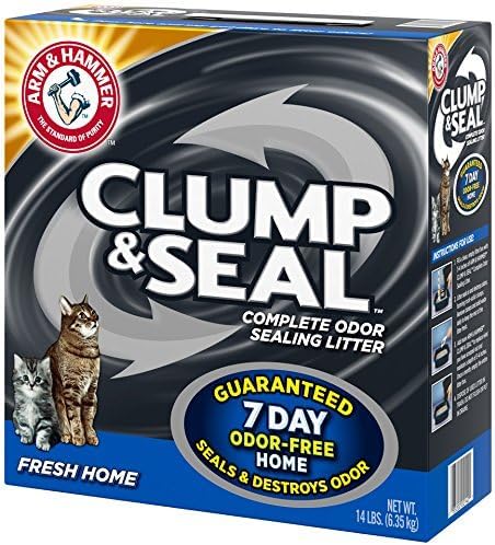 Arm & Hammer Clump & Seal Lightweight Litter, Fresh Scent, 14 Lbs