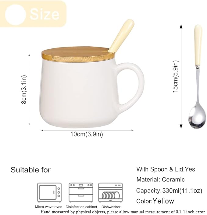 BigNoseDeer Cute Ceramic Donkey Coffee Mug Funny Mug with 3D Animal Inside Kawaii Tea Cup with Spoon and Lid Cool Stuff Christmas Gifts Birthday Mother's Day Cute Gifts for Women Kids 12oz（Donkey）