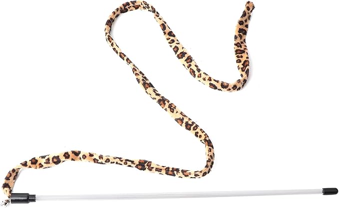 YOUTHINK 1Pcs Cat Teaser Toy, Interactive Wand String Toy with Bell for Cats Kittens Training Pets Exerciser