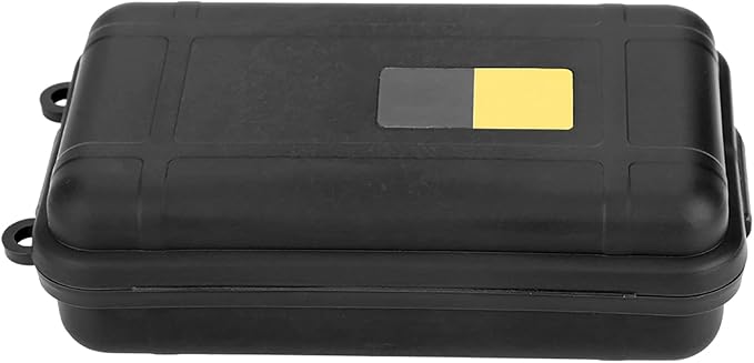 Alomejor Dry Box Survival Storage Box Dustproof Pressure Proof Outdoor Survival Equipment Sealed Container Box for Outdoor Survival