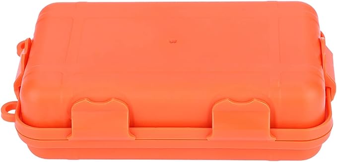 Alomejor Dry Box Survival Storage Box Dustproof Pressure Proof Outdoor Survival Equipment Sealed Container Box for Outdoor Survival