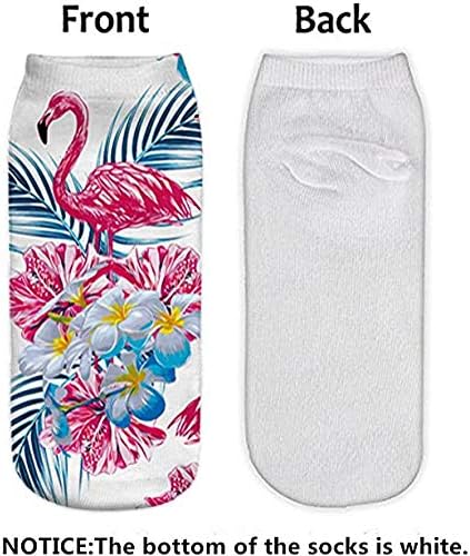 Benefeet Sox Funny Ankle Socks Cute Novelty No Show Animal Fruit Flower Cartoon Colorful Graphic Low Cut Socks for Women Girl